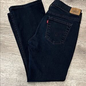 Levi's Women's Black Boot Cut Jeans Size 8S